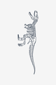 T-Rex skelet
