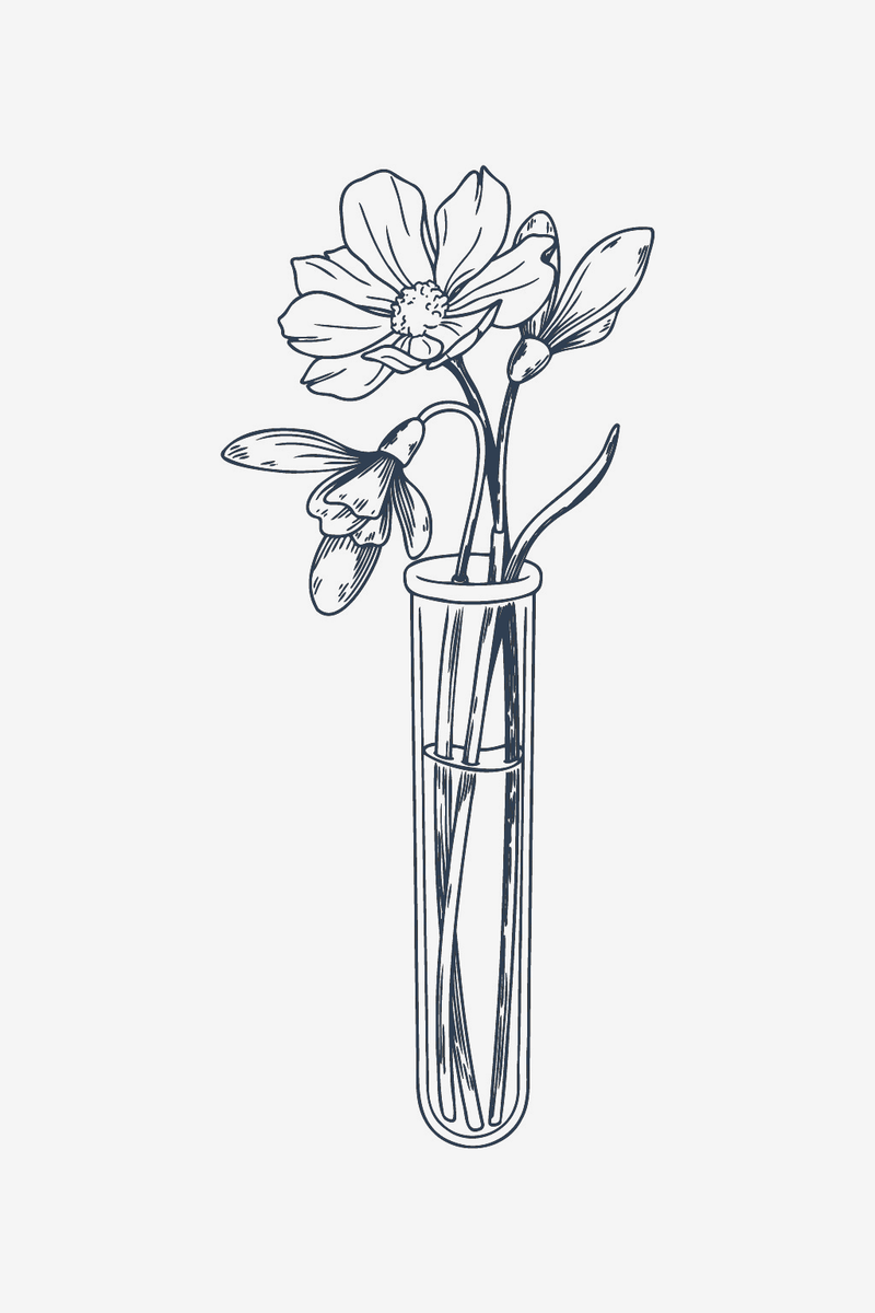 Blomsterstudie