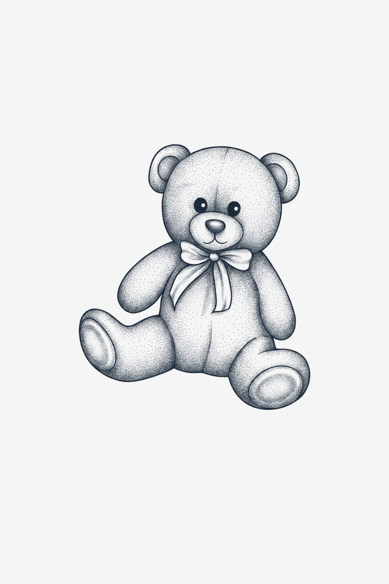 Ursuleț - tatuaj temporar Inklabs