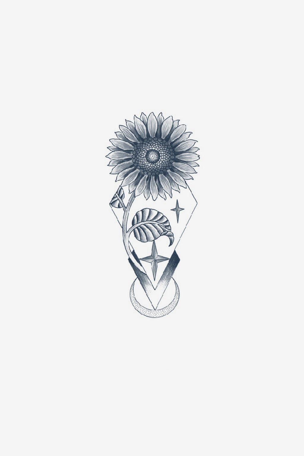 Geometrisk blomst